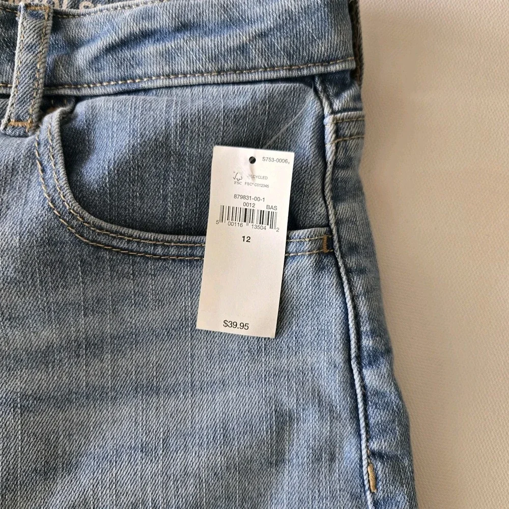 NEW Gap Kids Girls Shorts 12 Denim‎ Jeans NWT